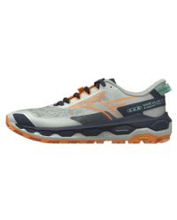 MIZUNO WAVE MUJIN 11 MERCURY ET TANGELO Chaussures de Trail