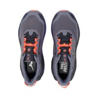 MIZUNO WAVE MUJIN 11 BLUE GRANITE ET STRIKE CORAL Chaussures de Trail pas cher
