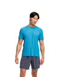HOKA AIROLITE SHORT SLEEVE 2.0  HOKA BLUE   Tee shirt running