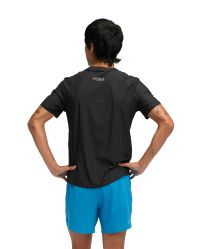 HOKA AIROLITE SHORT SLEEVE 2.0  BLACK   Tee shirt running pas cher
