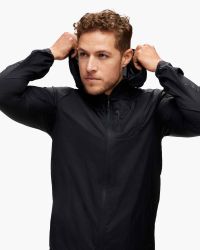 HOKA SKYFLOW JACKET BLACK  Veste running