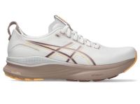ASICS GEL KAYANO 32 WHITE ET ORANGE GLOW Chaussure running asics
