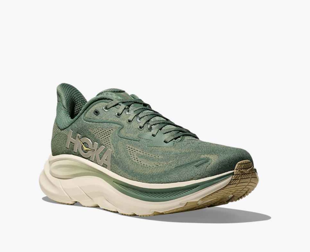 HOKA CLIFTON 10 FERNE ET TRUFFLE SALT Chaussures de running