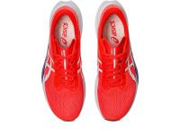 ASICS MAGIC SPEED 4 FLASH RED ET WHITE Chaussure running asics pas cher