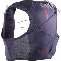 SALOMON ACTIVE SKIN 4 SET MARITIME BLUE ET ASTRAL AURA Sac à dos trail