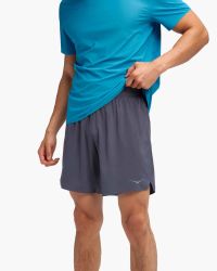 HOKA GLIDE SHORT 2 IN 1 CHARCOAL GREY  Short Running