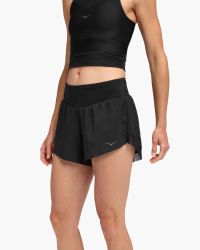 HOKA GLIDE SHORT 4 INCH BLACK  Short Running