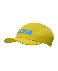 HOKA RUN HAT PEA GREEN Casquette running