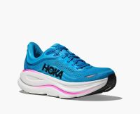HOKA BONDI 9 SKYWARD BLUE ET NEON FUCHSIA Chaussures de running