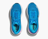 HOKA BONDI 9 SKYWARD BLUE ET NEON FUCHSIA Chaussures de running pas cher