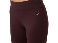ASICS LOGO 7/8 TIGHT DARK CURRANT Collant running pas cher