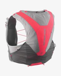 SALOMON ADV SKIN 5 GRADIENT SET CASTELROCK ET NEON FLAME Sac à dos trail