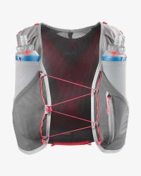 SALOMON ADV SKIN 5 GRADIENT SET CASTELROCK ET NEON FLAME Sac à dos trail pas cher