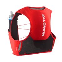 SALOMON SENSE PRO 6 SET FIERY RED ET BLACK Sac à dos trail