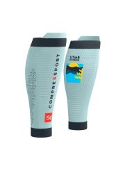 COMPRESSPORT MANCHONS  R2 3.0 UTMB ICE FLOW BLUE Manchons de compression