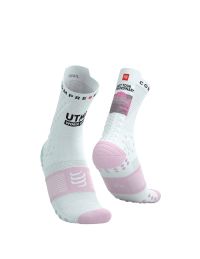 COMPRESSPORT PRO RACING SOCKS V4.0 TRAIL UTMB ROSEATE Chaussettes running