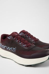 NNORMAL KJERAG 2 BURGUNDY Chaussures de trail pas cher