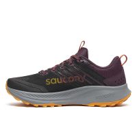 SAUCONY RIDE TR 2 BLAK ET AUTUMN  Chaussures running pas cher