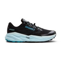 BROOKS CASCADIA 19 GTX BLACK ET BLUE FLOWER  Chaussures de trail pas cher
