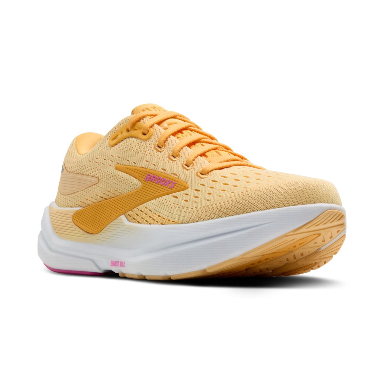 BROOKS GHOST MAX 3 APRICOT ET SUPER PINK Chaussures de running