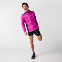 BROOKS HIGH POINT WATERPROOF JACKET FUCHSIA ET BLUE NIGHT  Veste  etanche pas cher