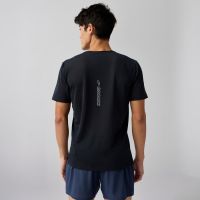 BROOKS HIGH POINT SHORT SLEEVE 2.0 BLACK Tee shirt running pas cher