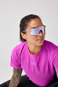 BROOKS HIGH POINT SHORT SLEEVE 2.0 FUCHSIA  Tee shirt running pas cher