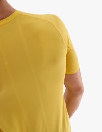 COMPRESSPORT PRO RACING SS SHIRT CEYLON YELLOW Tee shirt de running pas cher