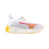 MIZUNO NEO ZEN  WHITE , TANG ORANGE ET PINK PETRA Chaussures de running pas cher