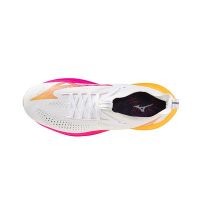 MIZUNO NEO VISTA 2 WHITE ET PINK TETRA  Chaussures de running pas cher
