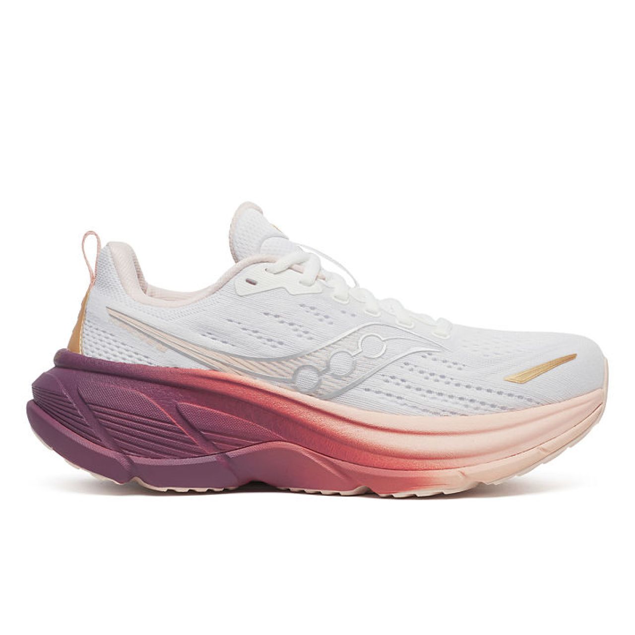 SAUCONY HURRICANE 25 WHITE ET CAMEO  Chaussures running saucony