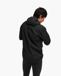 HOKA SKYFLOW JACKET BLACK  Veste running pas cher