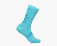 HOKA TRAIL RUN CREW SOCK CIELO BLUE Chaussettes Running Hoka pas cher