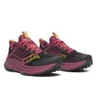 SAUCONY RIDE TR 2 BLACK ET TERRA  Chaussures running pas cher
