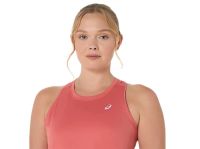 ASICS CORE TANK  DARK PINK CLAY  Running pas cher