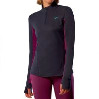 MIZUNO WARMALITE HZ SHIRT BARITONE BLUE Seconde couche chaude pas cher