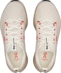 ON RUNNING CLOUDSURFER MAX IVORY ET SALMON Chaussures de running pas cher
