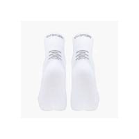 BV SPORT CHAUSSETTES RUN MARATHON MID WHITE Chaussettes de running pas cher