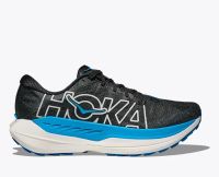 HOKA ROCKET X TRAIL BLACK ET SKYWARD BLUE Chaussures de trail