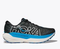 HOKA ROCKET X TRAIL BLACK ET SKYWARD BLUE Chaussures de trail
