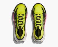 HOKA TECTON X 3 NEON CITRUS ET BLACK Chaussures de trail pas cher