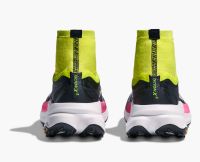 HOKA TECTON X 3 NEON CITRUS ET BLACK Chaussures de trail pas cher