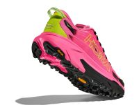 HOKA MAFATE 5 NEON ROSE ET BLACK Chaussures de trail pas cher