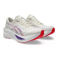 ASICS SONICBLAST CREAM ET BLUE FADE Chaussure running asics pas cher