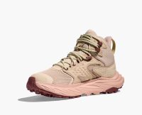 HOKA ANACAPA 2 MID GTX OAK ET ROSE LATTE  Chaussures de Randonnée pas cher