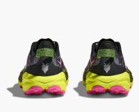 HOKA SPEEDGOAT 6 BLACK ET NEOM CITRUS Chaussures de trail pas cher
