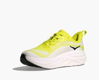 HOKA SKYFLOW NEON CITRUS ET NEON WHITE Chaussures de running pas cher