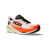 HOKA MACH X 3 WHITE ET NEON TANGERINE  Chaussures de running
