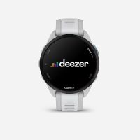 GARMIN FORERUNNER 165 MUSIC GREY ET WHITESTONE Montre cardio GPS pas cher
