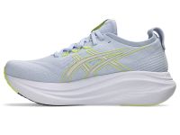 ASICS GEL NIMBUS 27 BLUE FADE ET PEARL PINK Chaussure running asics pas cher